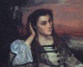 Retrato de Gabrielle Borreau El pintor realista soñador Realismo Gustave Courbet